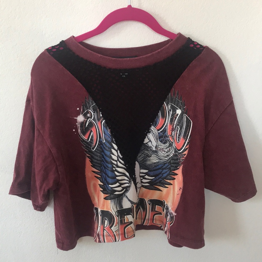 Forever 21 Crop top tee